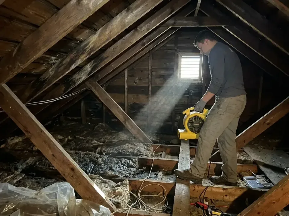 attic-water-damage-drying-proc-007 — frequently asked questions, Emergency Water Extraction & 24/7 Flood Response in North H…